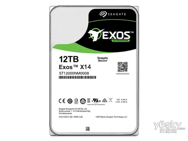 ϣ������Exos X14 12TB 256MB(ST12000NM0008)