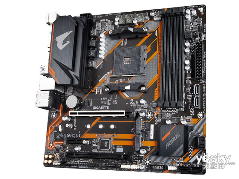 技嘉b450m aorus elite