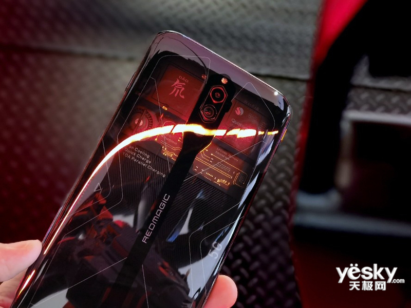 努比亚红魔5g游戏手机氘锋透明版16gb256gb5g版627