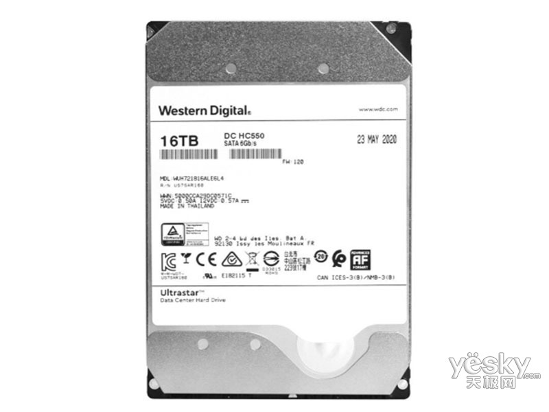 ��������16TB HC550 SATA6Gb/s 512M(WUH721816ALE6L4)