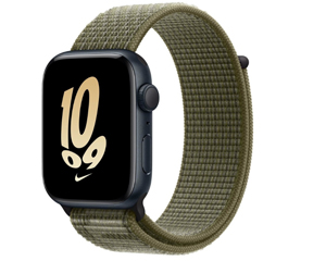 ƻ��Apple Watch Series SE��ҹɫ����������Nike�ػ�ʽ�˶����� ��ɼ����׽�ɫ GPS�� 40mm