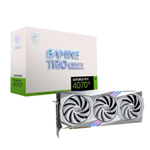微星GeForce RTX 4070 Ti GAMING TRIO WHITE 12G 显卡/微星