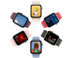 苹果Apple Watch SE 2023 44mm GPS 不锈钢表带