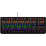雷柏V500PRO-87背光游戏机械键盘2024版
